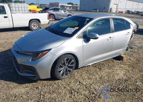 2020 Toyota Corolla Se from USA, damaged, VIN 5YFS4RCE1LP027615